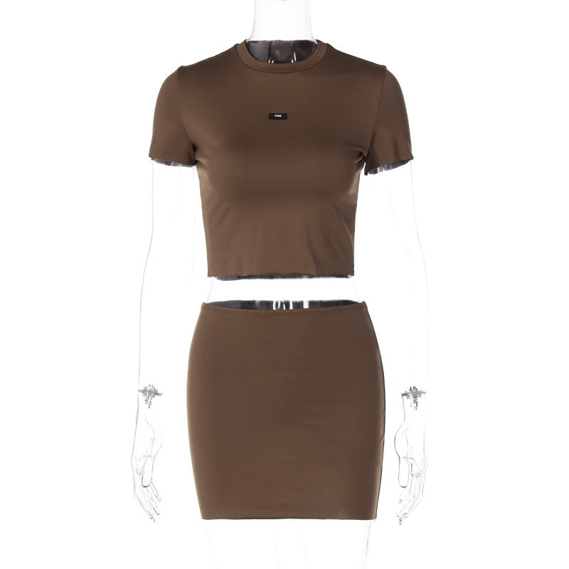 Top Slim Fit Short Skirt Suit