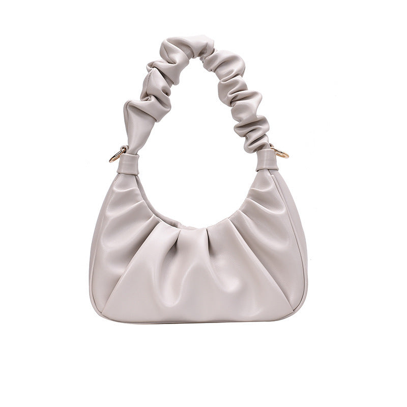 Lightweight And Cute Girly Fashion Fold Cloud Handbag