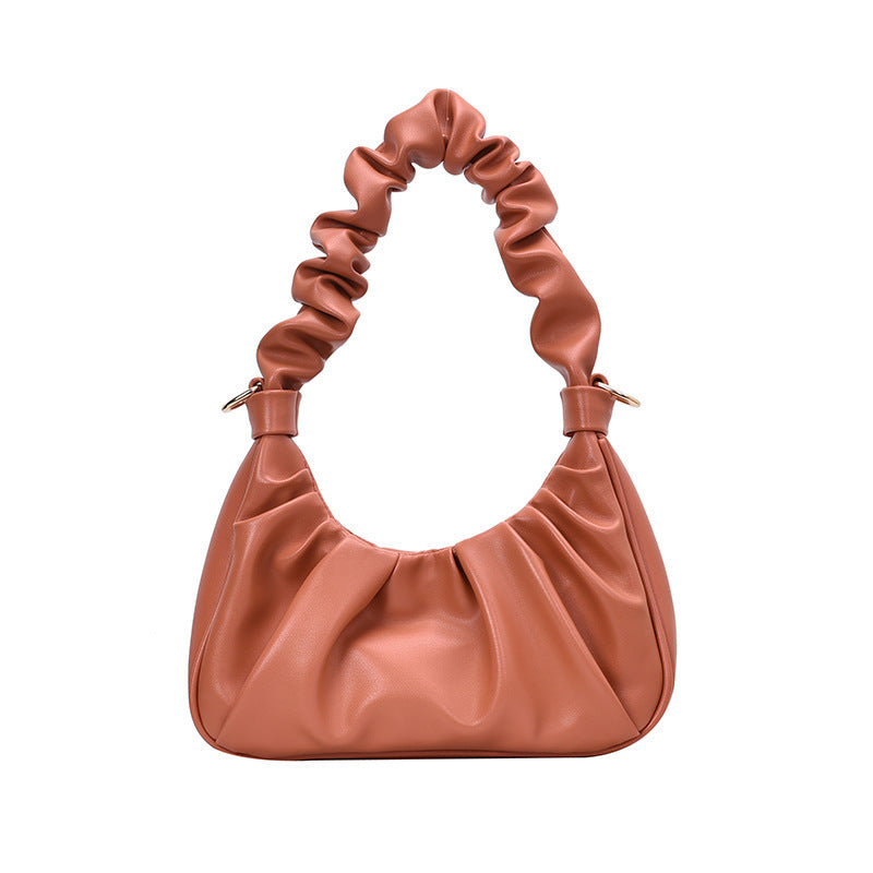 Lightweight And Cute Girly Fashion Fold Cloud Handbag