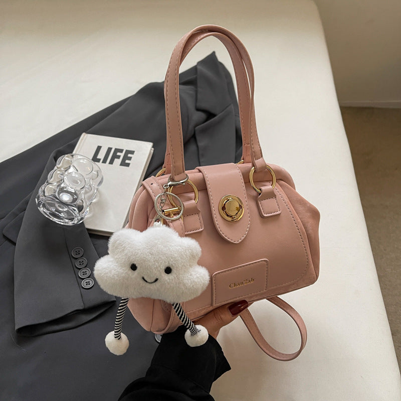 Large Capacity Women's Fashion Solid Color Single-shoulder Bag