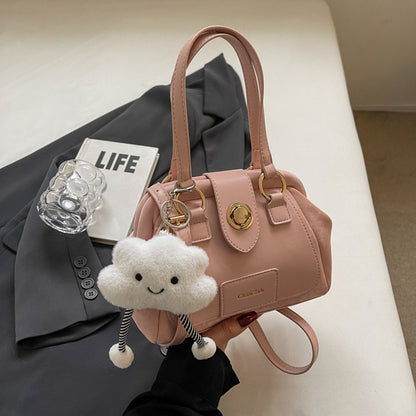 Large Capacity Women's Fashion Solid Color Single-shoulder Bag