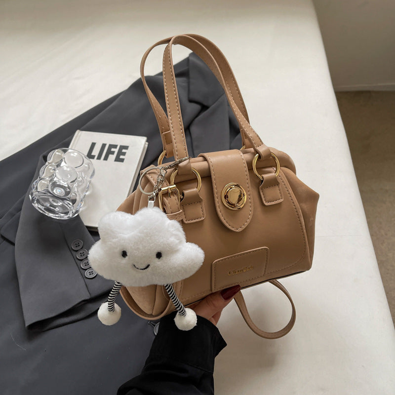 Large Capacity Women's Fashion Solid Color Single-shoulder Bag