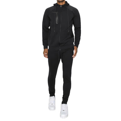 Men's Fashion Casual Exercise Top Pants Suit