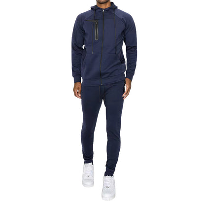 Men's Fashion Casual Exercise Top Pants Suit