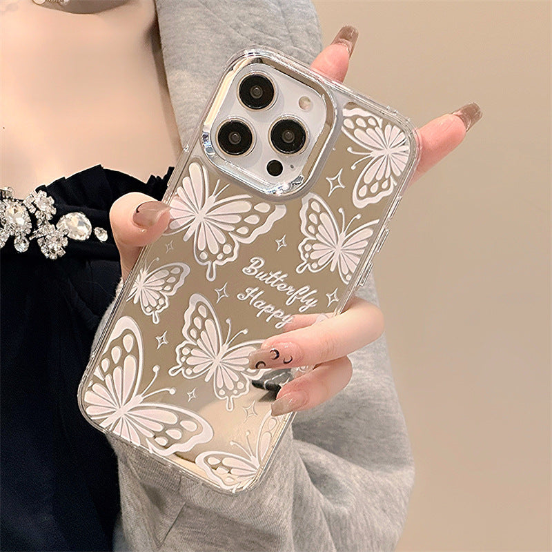 Three-in-one Mirror IPhone15promax Phone Case