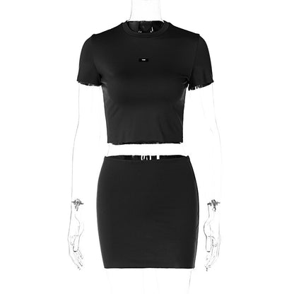 Top Slim Fit Short Skirt Suit