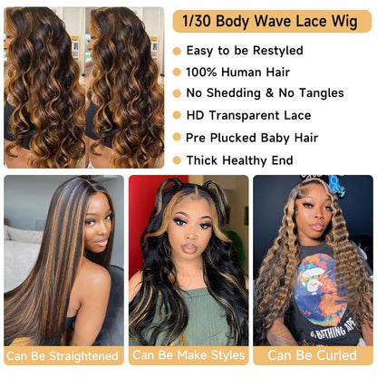 Cross-border New Wig European And American Ladies Front Lace Synthetic Wigs Brown Medium Long Curly Hair Big Wave
