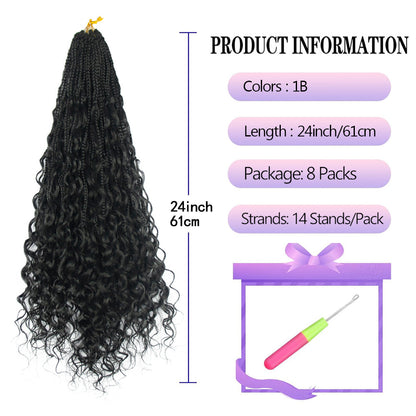 African Wig Woman Elegant Braids