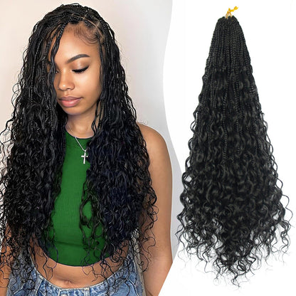 African Wig Woman Elegant Braids